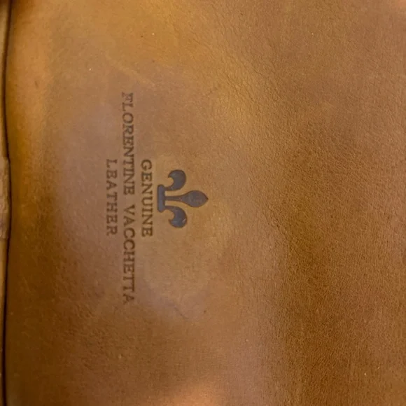 Dooney & Bourke Chestnut Brown Leather Pocket Tote - Picture 7 of 12